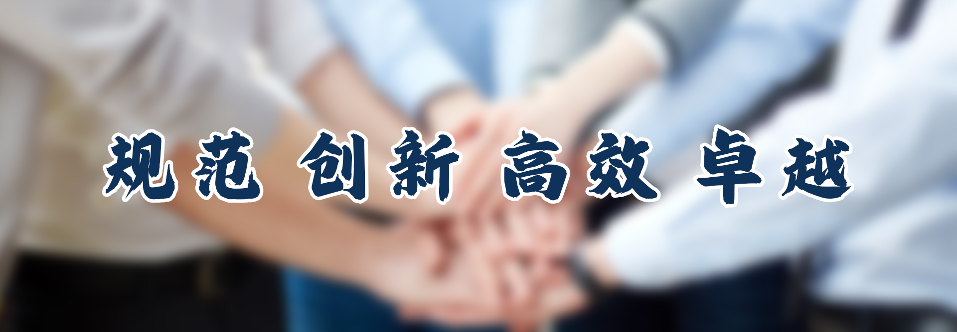 规范 创新 高效 卓越